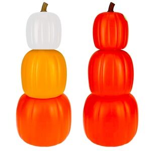 Plastic Stacking Pumpkins